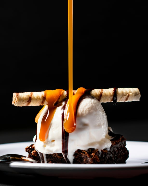 Brownie com Gelado